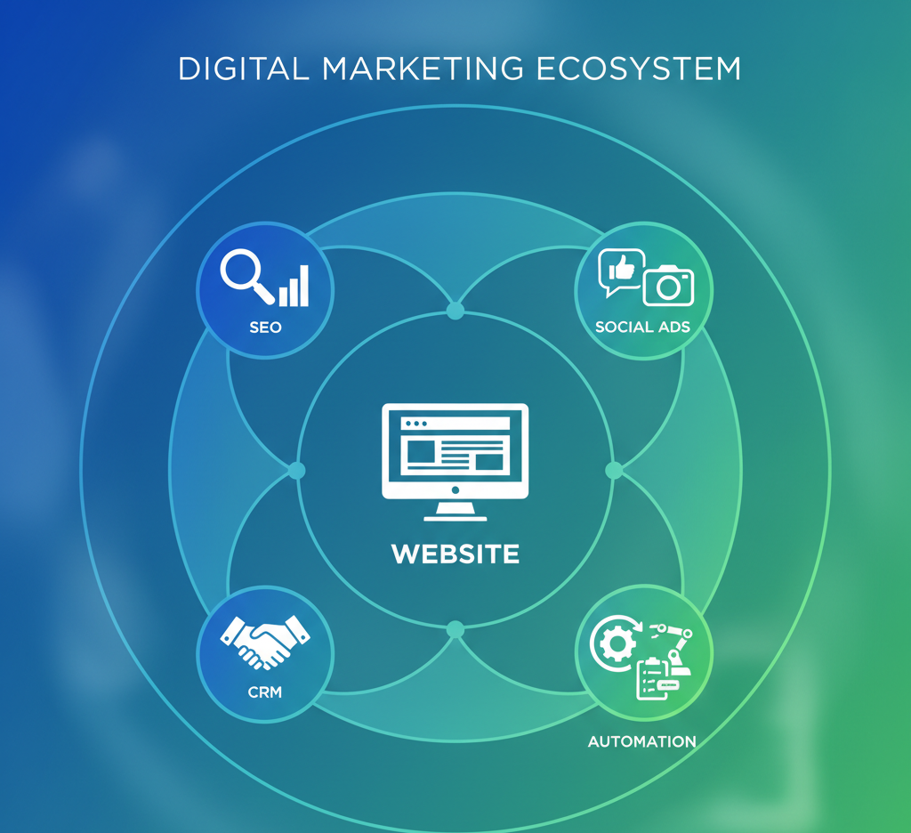 Hệ sinh thái Digital Marketing là gì