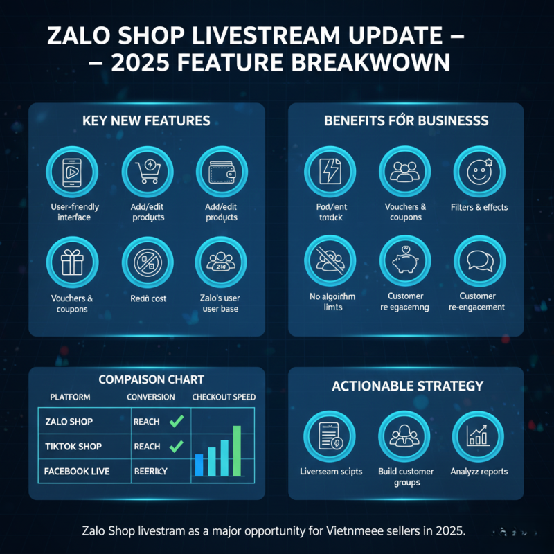 Zalo Shop cập nhật tính năng livestream