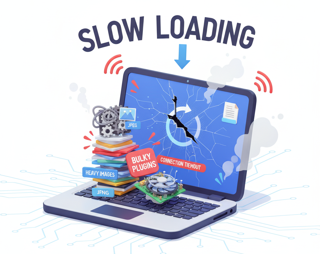 lỗi khiến website load chậm