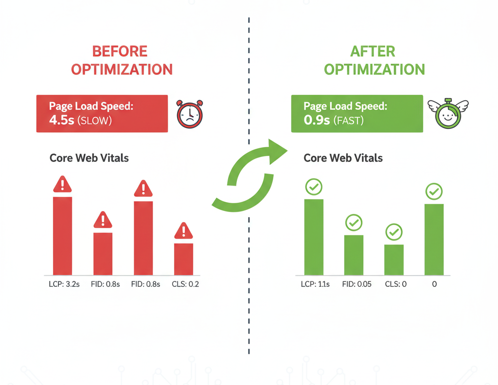 lỗi khiến website load chậm