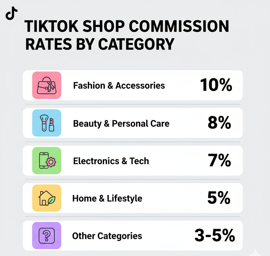 chính sách hoa hồng tiktokshop thay đổ