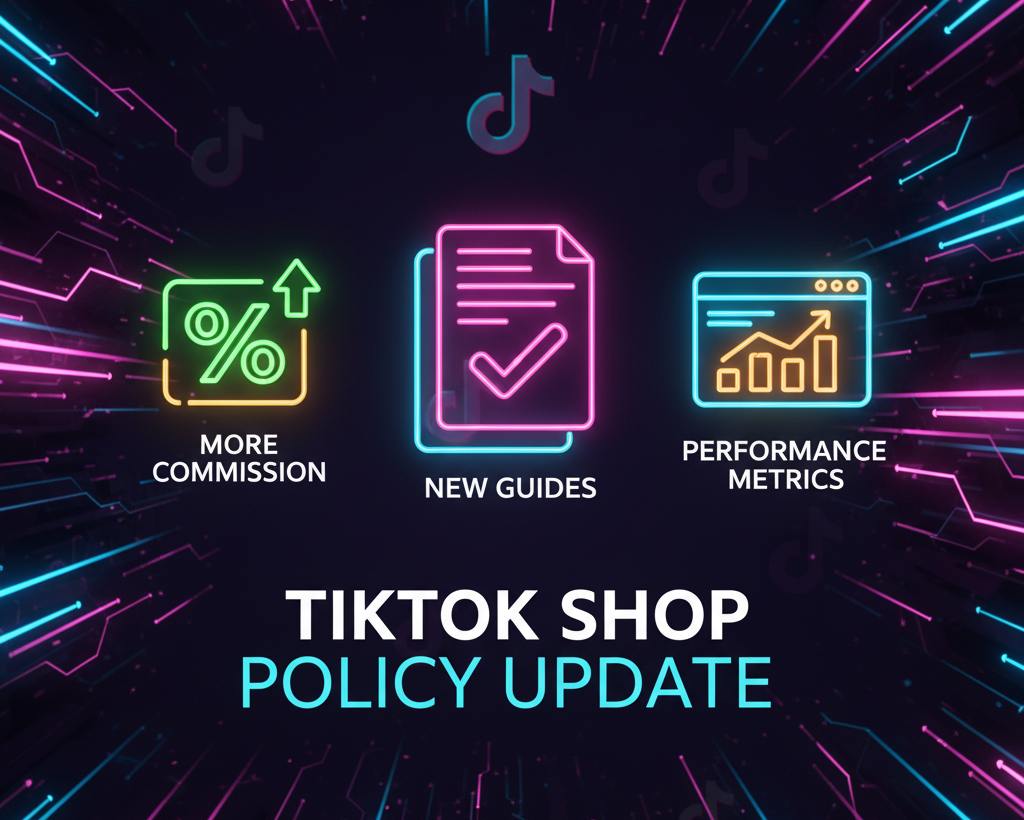 chính sách hoa hồng tiktokshop thay đổ