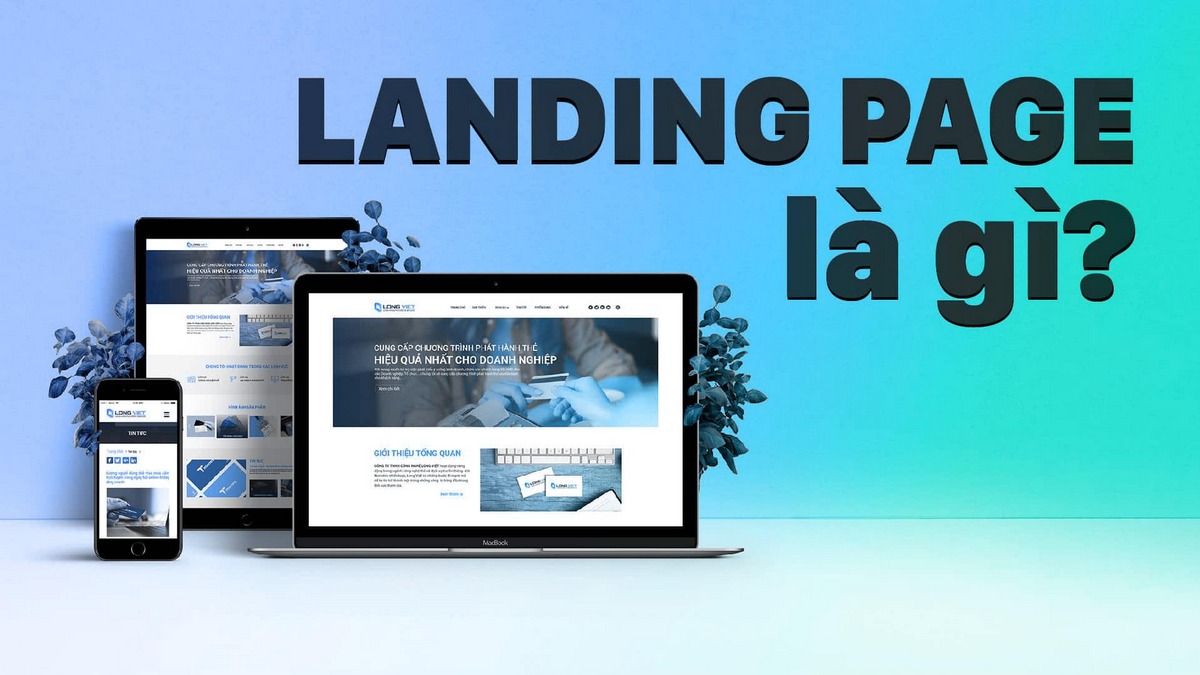 landing page
