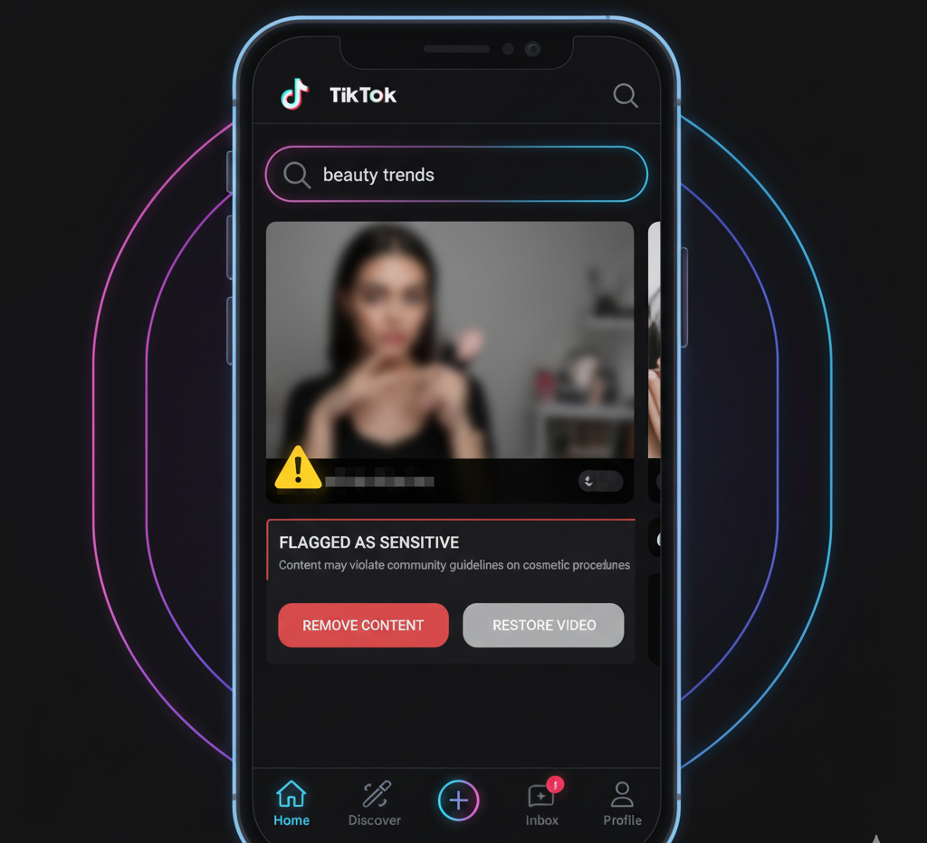 TikTok giới hạn hashtag nhạy cảm trong ngành làm đẹp