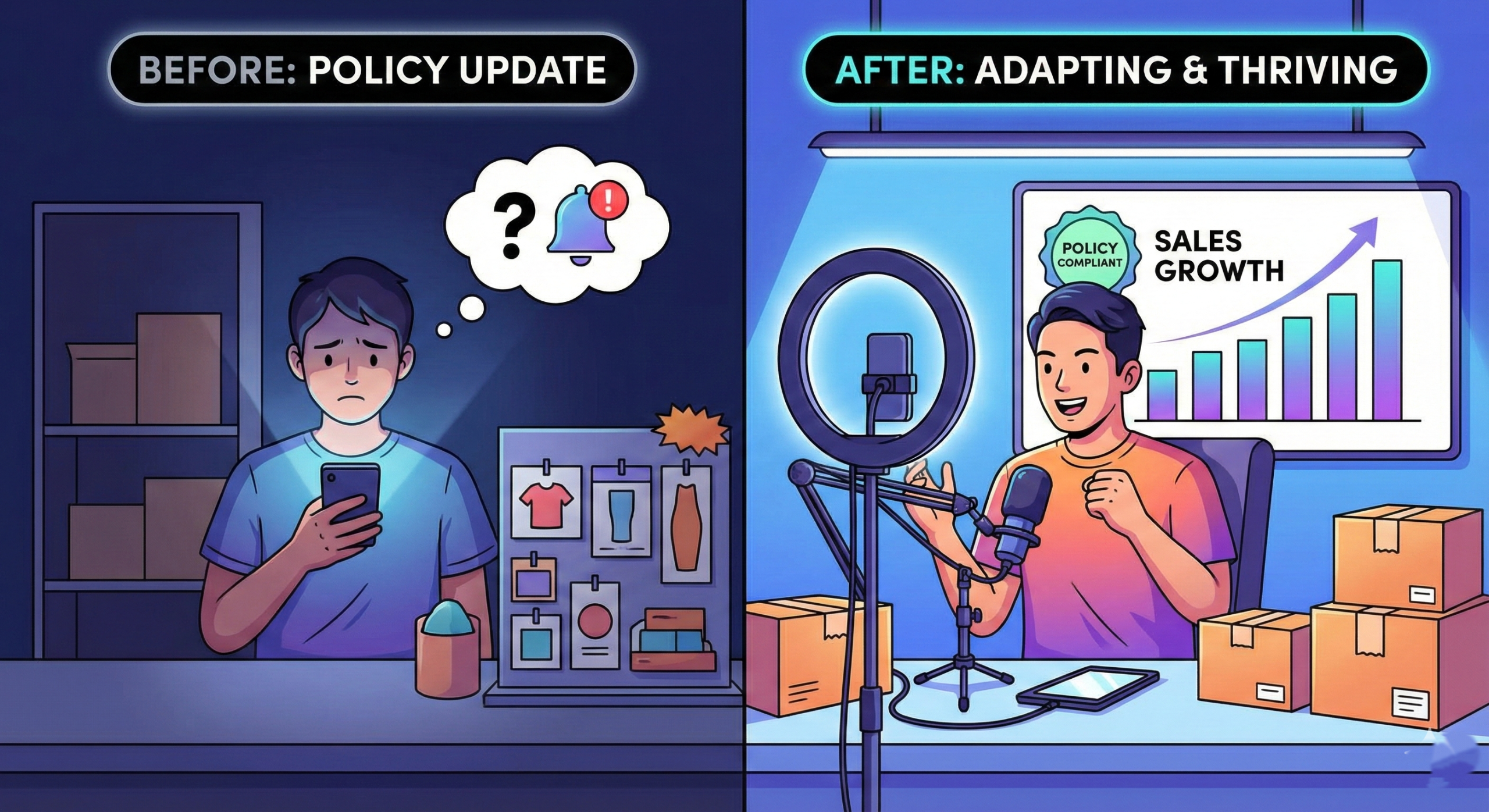 TikTok Shop thay đổi chính sách bán hàng
