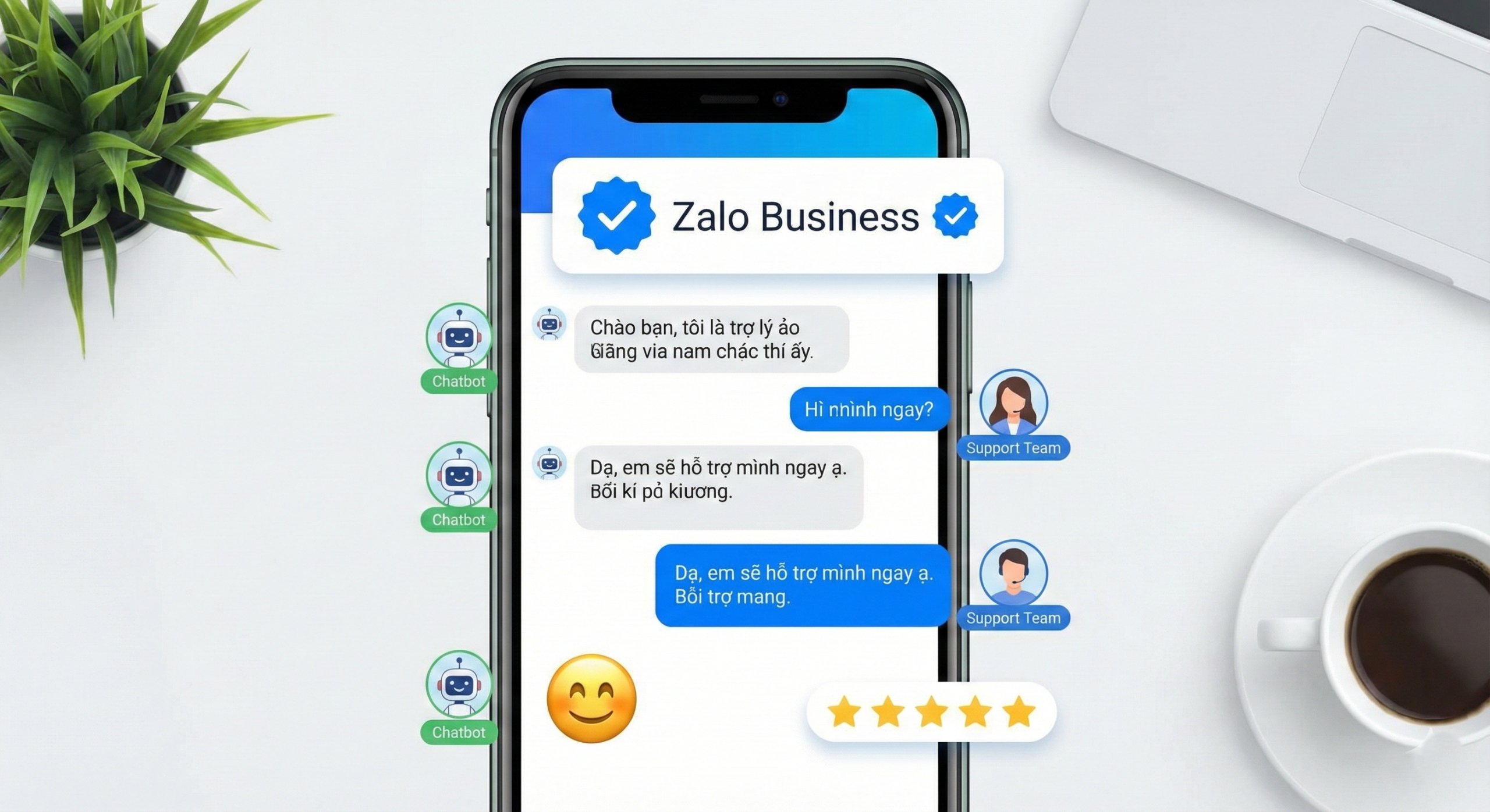 Quảng cáo Zalo + Verified Badge