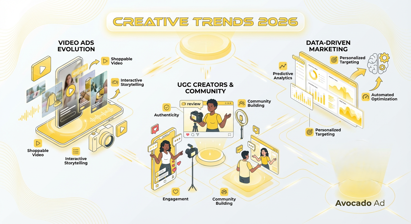 4 format quảng cáo hiệu quả nhất theo Creative trends 2026